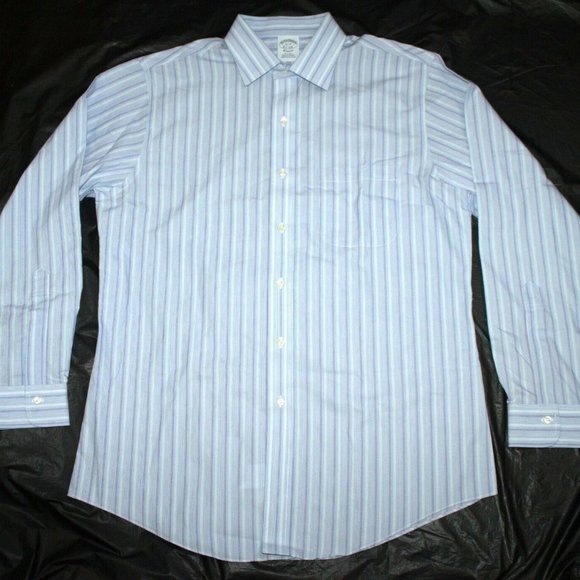 Brooks‎ Brothers 1818 Mens Long Sleeve Button Supim - Picture 3 of 7